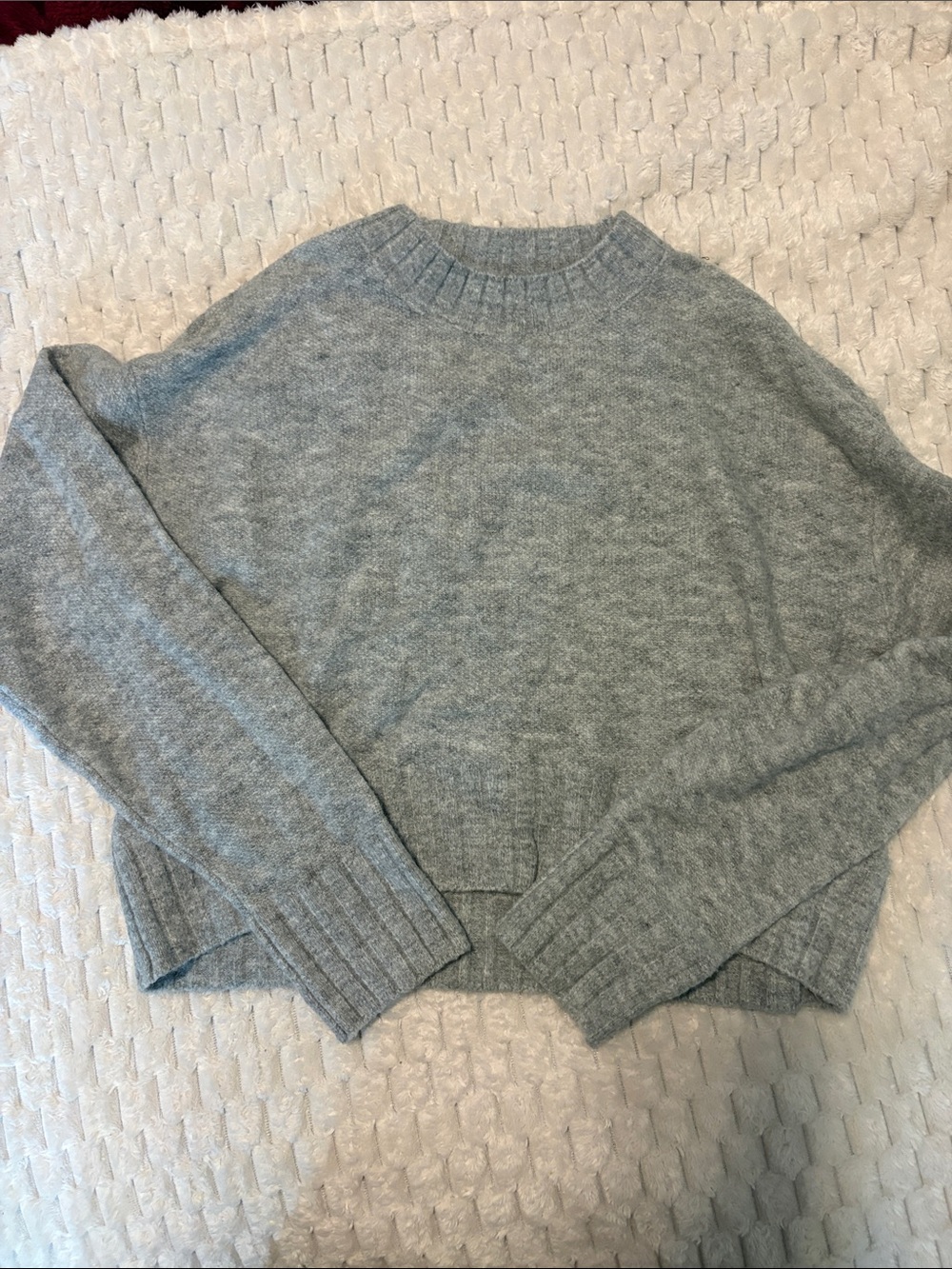 Garage Gray Crewneck Sweater